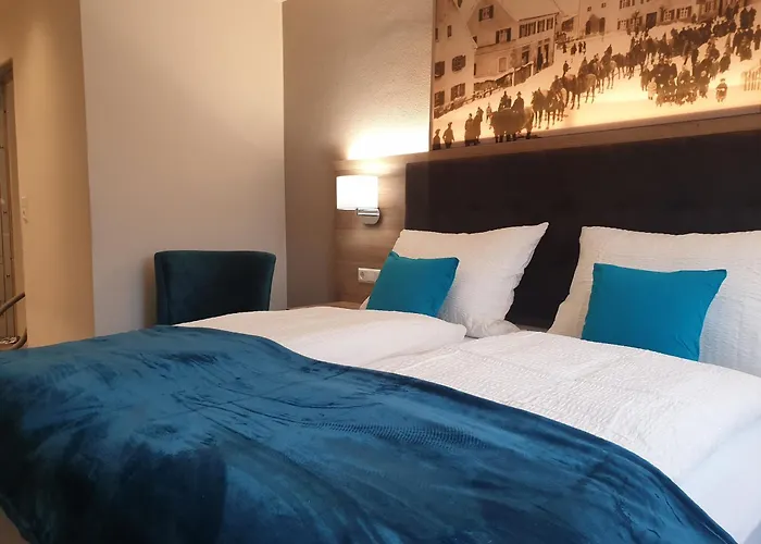 بيت ريفي Gaestehaus Braeuhaus Lepple Vöhringen